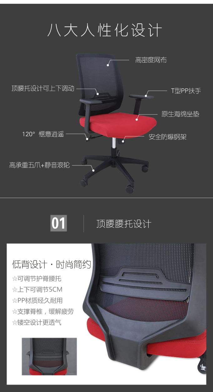 職員工作轉椅