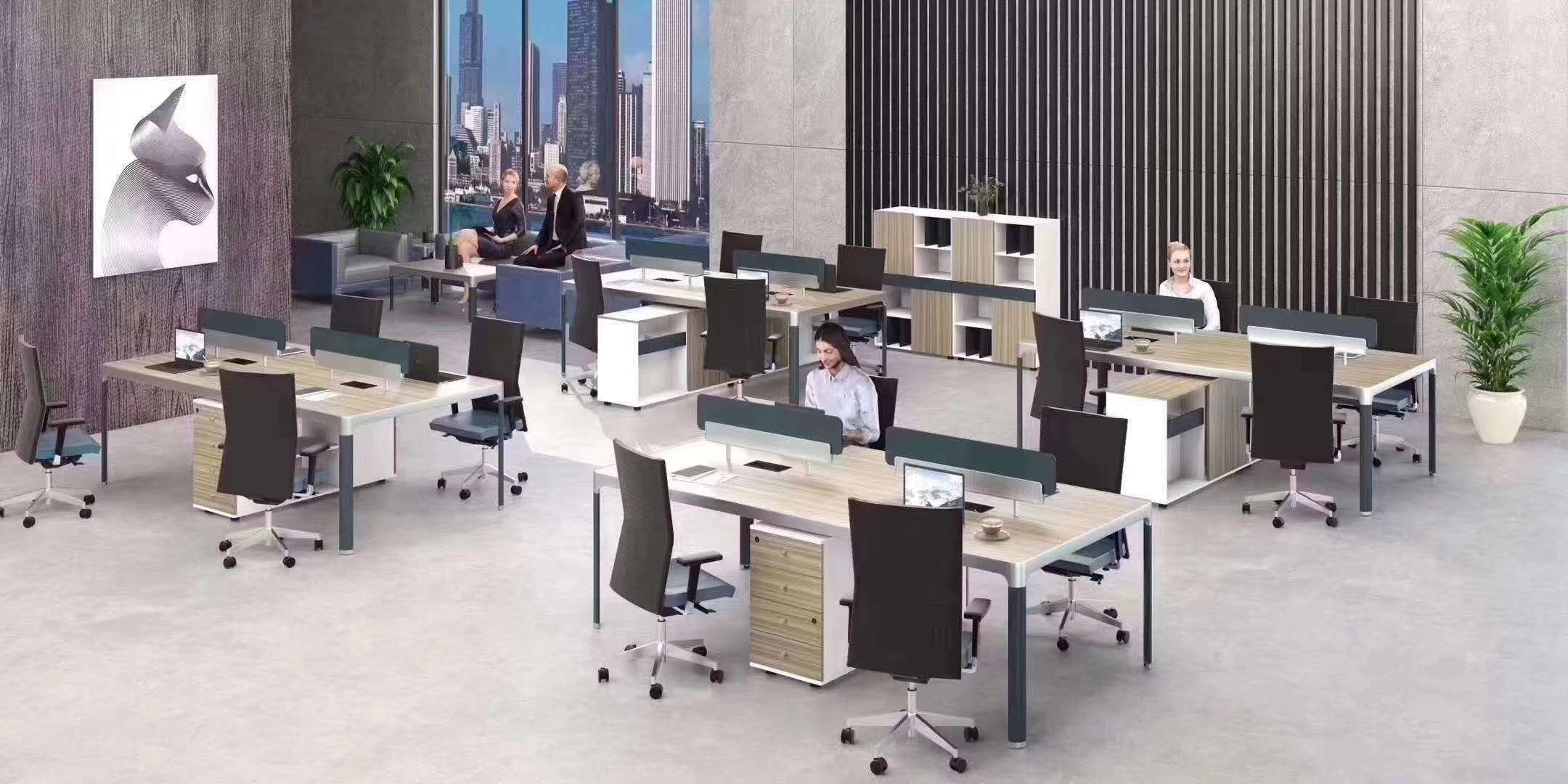 屏風四人辦公桌多少錢
