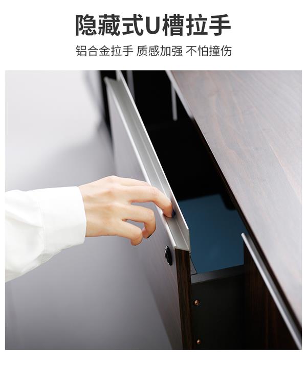 經(jīng)理老板桌大班臺(tái)簡(jiǎn)約現(xiàn)代主管桌椅時(shí)尚老總辦公電腦桌