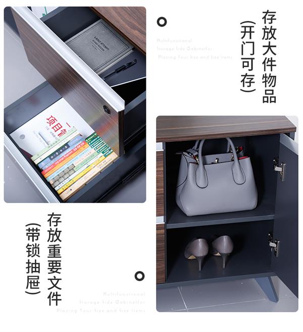 經(jīng)理老板桌大班臺(tái)簡(jiǎn)約現(xiàn)代主管桌椅時(shí)尚老總辦公電腦桌